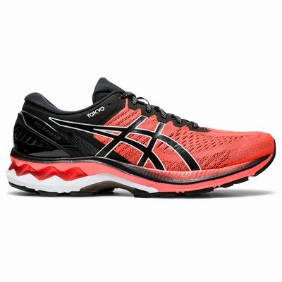 Férfi Asics Gel-Kayano 27 Tokyo Futócipő AS9325760 Narancssárga Piros/Fekete